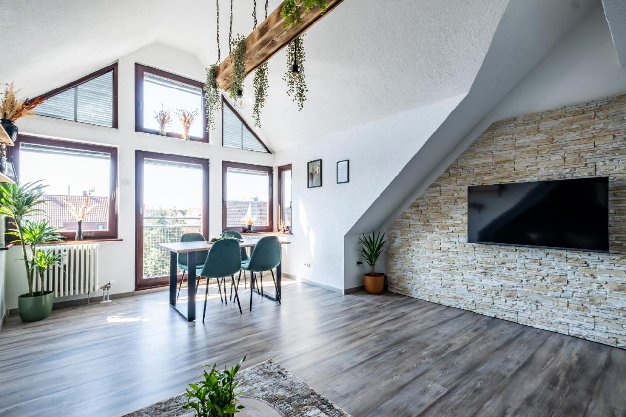 Nature Terminal Apartment - Unterwegs Zuhause Steinenbronn Exterior foto